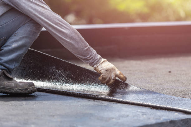 Professional Basement Waterproofing technician working in Valparaiso, IN